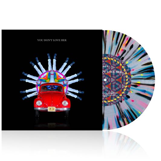 You Don't Love Her: Neon Watercolor Splatter Vinyl