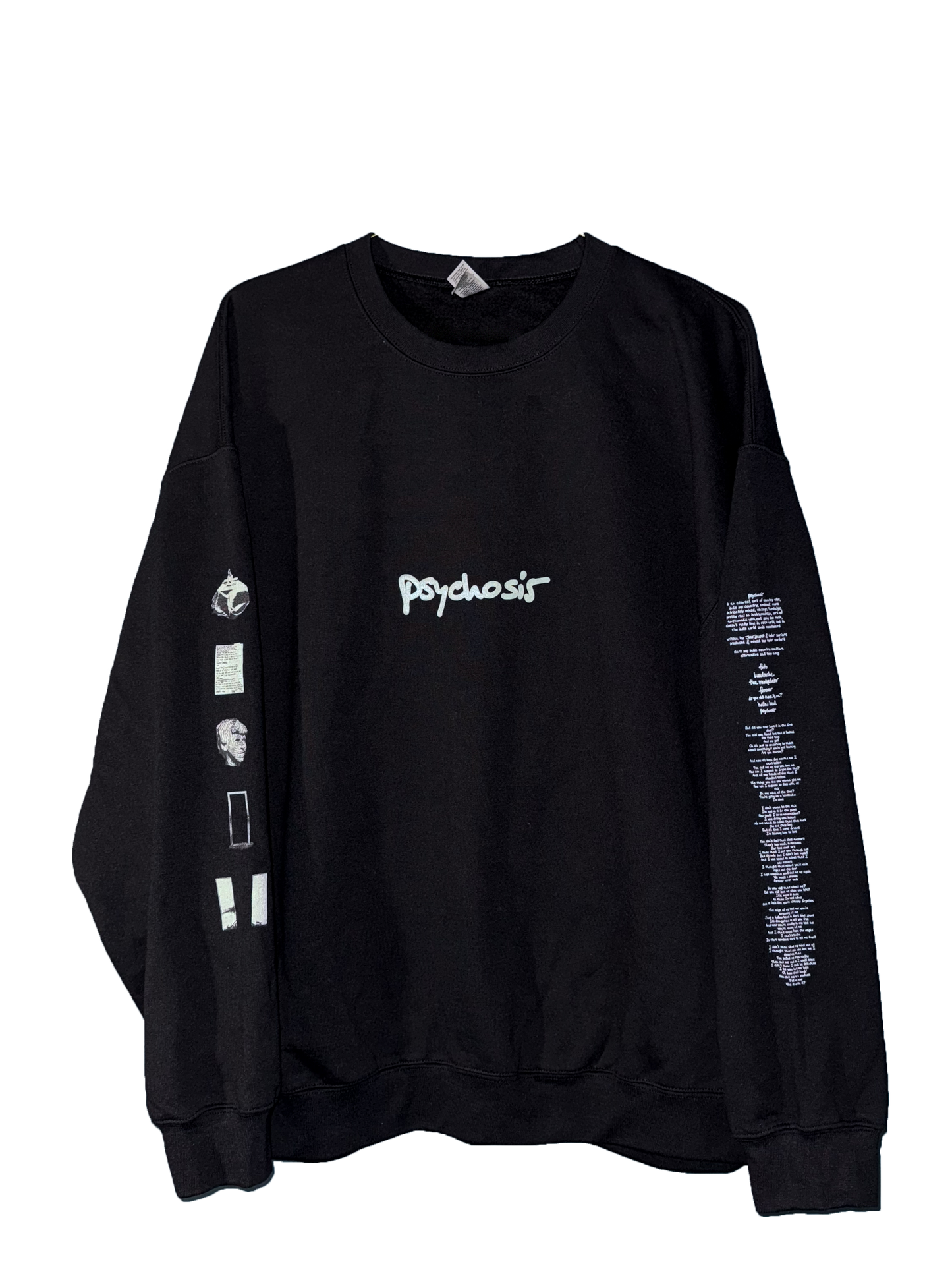 "psychosis" Crewneck Sweater