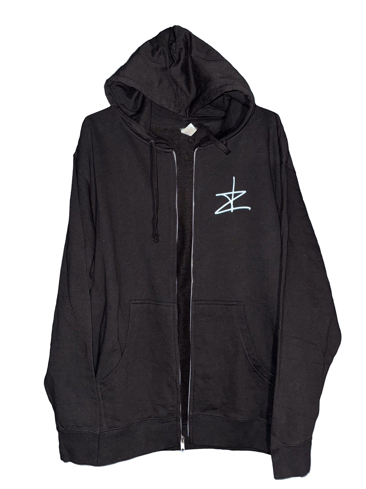 "psychosis" Door Zip Up Hoodie