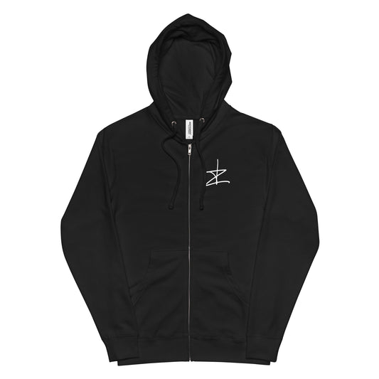 "psychosis" Door Zip Up Hoodie